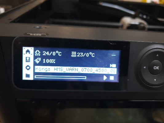 Case Study: Resolving Error in Bambu Lab P1 3D Printer