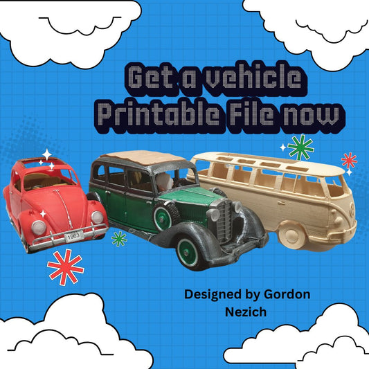 Exciting New 3D Printable Designs by Gordon Nezich