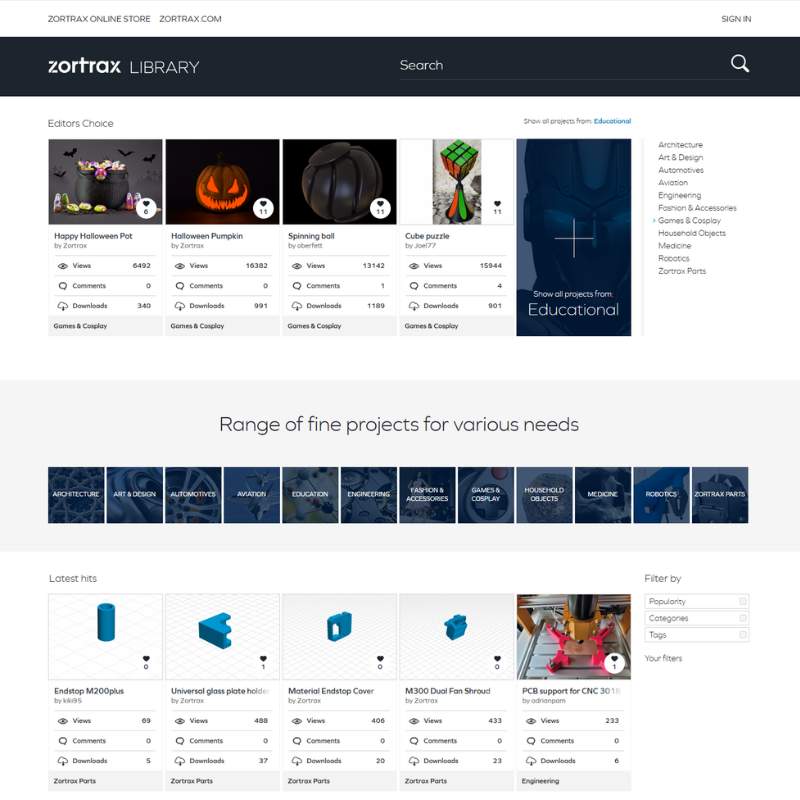 stl file web site