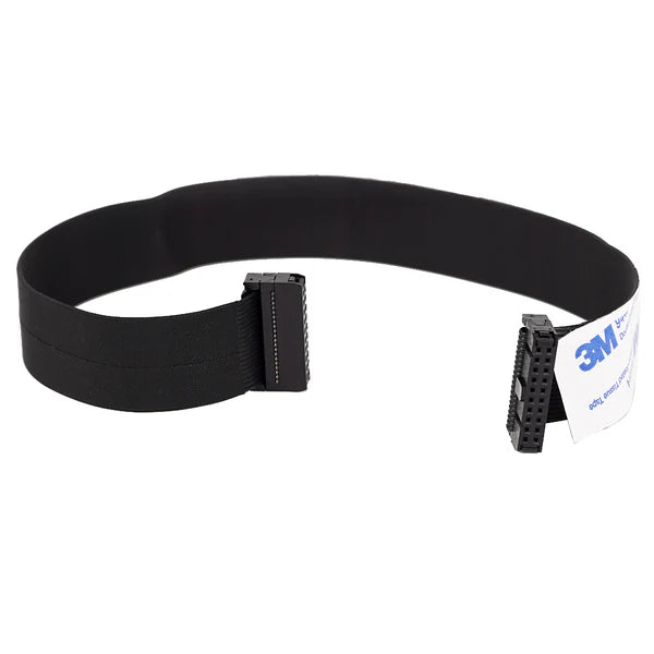 The MINGDA Replacement Z-axis Cable for X2 Series features a flat ribbon design, a rectangular connector, and a 3M adhesive label for secure, reliable installation.