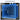 Diagram illustrating the 3D Printer MINGDA MD-400D for Education 400 X 400 X 400mm 2024 Model's large build volume, depicted as a blue transparent cube with dimensions labeled 400mm x 400mm x 400mm.