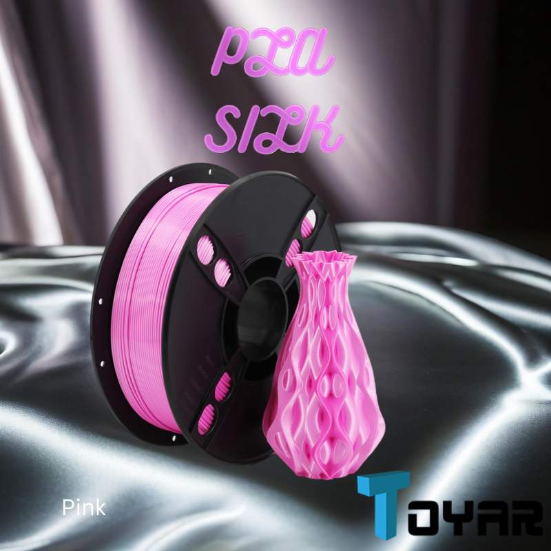 A Toyar PLA Silk filament spool for eco-friendly 3D printing.