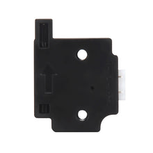 This advanced black plastic component, designed by 3D Printing Perth - Cirrus Link, features two screw holes and a visible arrow, making it essential for any 3D Printing Filament Detector used to detect broken filament.