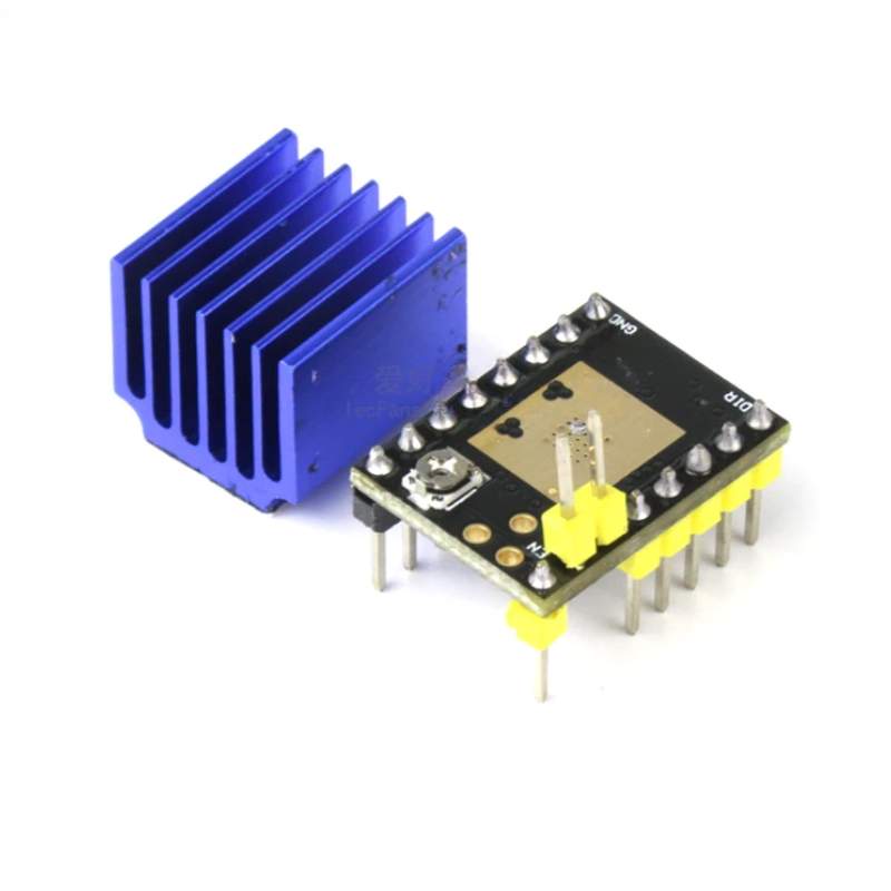 A blue Stepper Motor Driver ATD5833 and a white background.