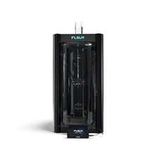 A black Enclosure for Flsun V400 3D Printer on a white background.