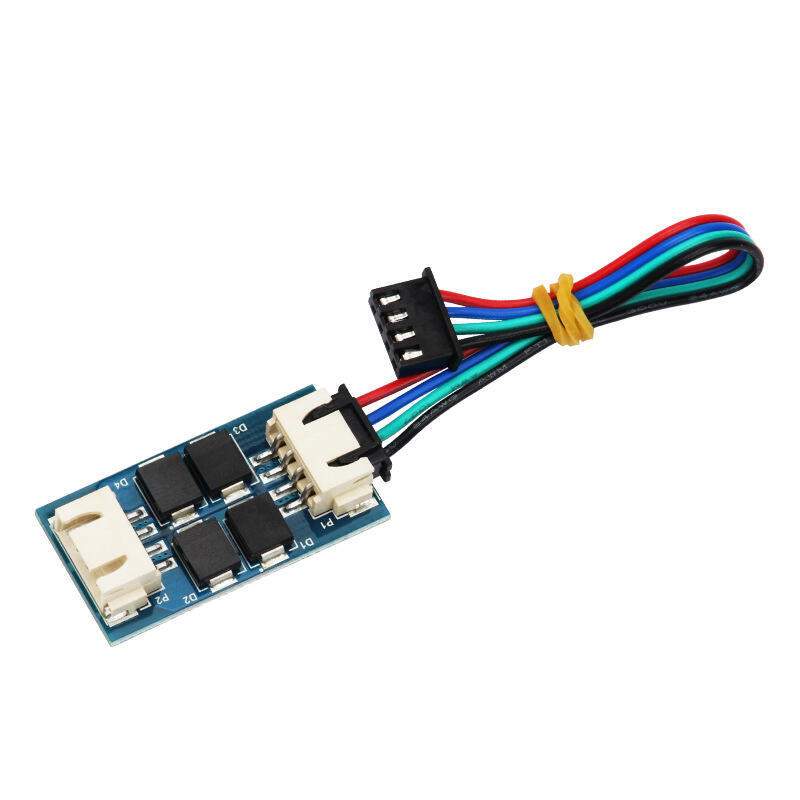 A Cirrus Link - 3D Printing Online Store TL-Smoother V1.1 Addon Module, enhancing the overall printing quality of 3D printer stepper motor drivers, consisting of a small electronic board with wires attached to it.