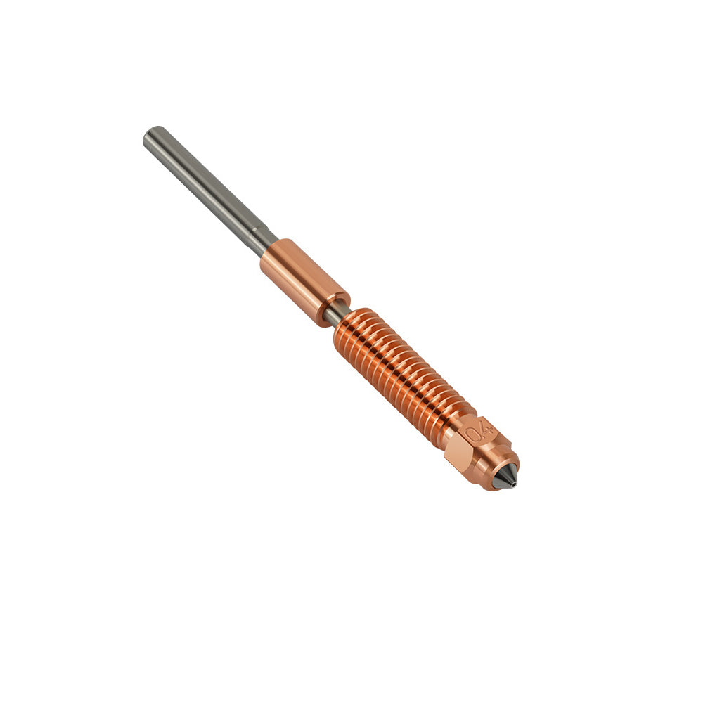 The Ender 3 V3 K1C K1 Max Nozzle Nickel Plated from 3D Printing Perth - Cirrus Link guarantees high-quality results for your 3D printing projects, thanks to its copper and steel heater block assembly with heat sink and nozzle design.