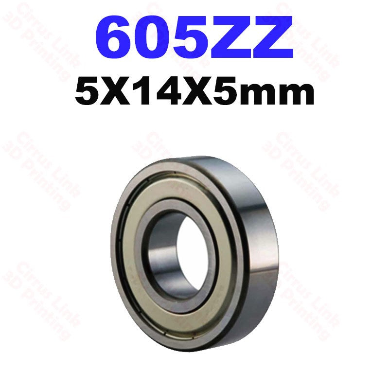 An OpenBuild Standard Deep Groove Ball Steel Bearing ABEC-5 with a white background.