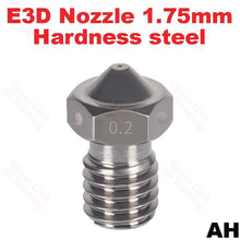 Nozzle E3D V5 V6 Hardened steel M6 threaded nozzle for 1.75/3mm.
