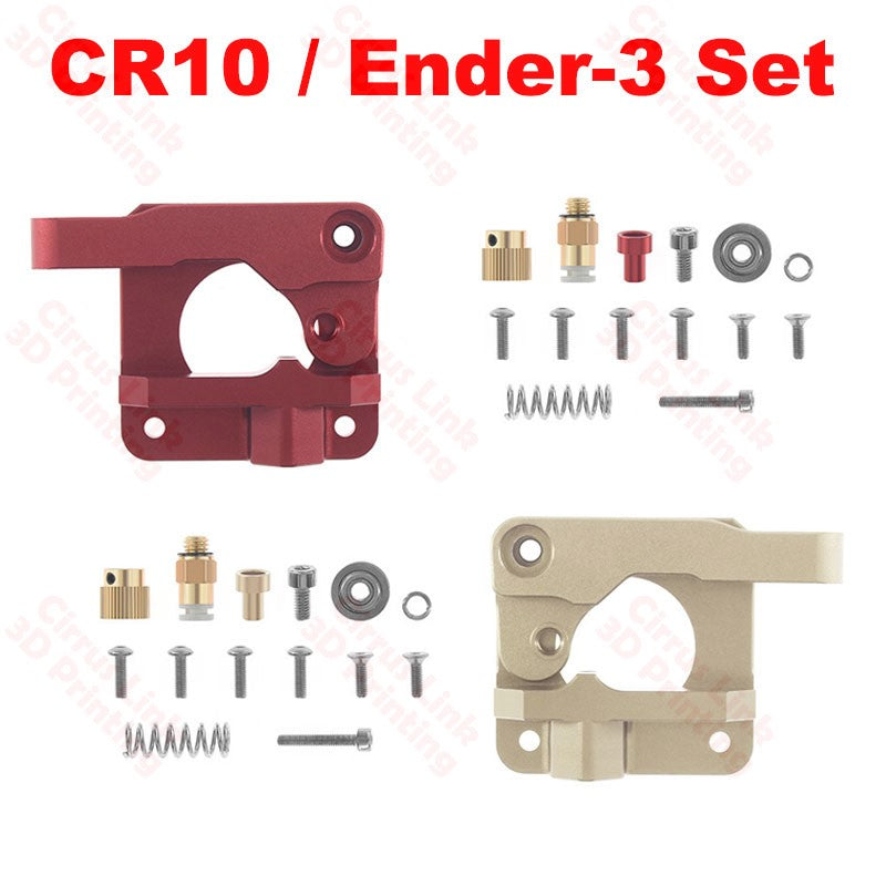 High-quality aluminum alloy extruder set for CR10 / Ender 3D printers. Efficient and durable drive feeder.