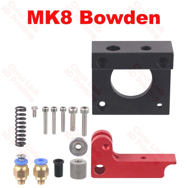 High-performance MK8 Bowden metal Drive Feeder for precise extrusion. Boost your 3D printing efficiency!