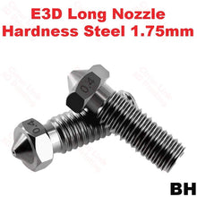 High-performance E3D Volcano long Hardness Steel M6 threaded nozzle for precise 3D printing. Durable and reliable.