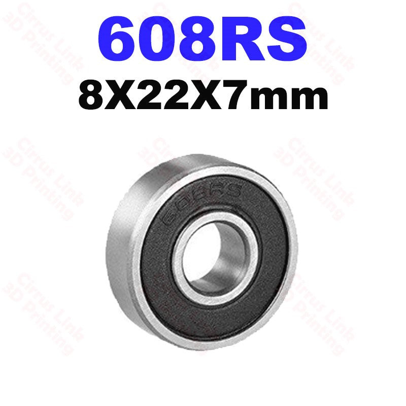 An OpenBuild Standard Deep Groove Ball Steel Bearing ABEC-5 with a white background.