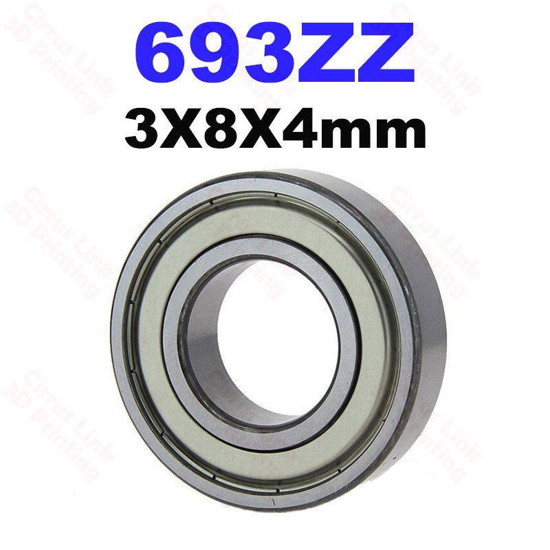 An OpenBuild Standard Deep Groove Ball Steel Bearing ABEC-5 with a white background.