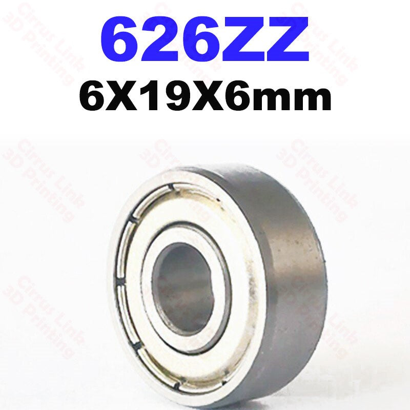 6x9x6mm OpenBuild Standard Deep Groove Ball Steel Bearing ABEC-5.