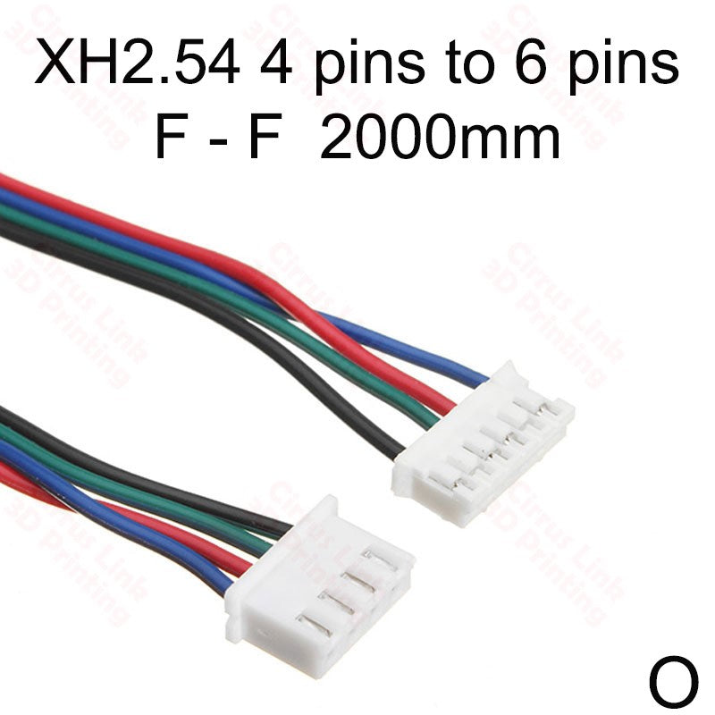 Female XH2.54 to Female XH2.54 Stepper Motor Cable Wire - Seamless connection with durable performance.