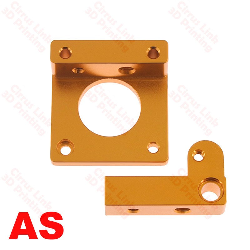 Upgrade your 3D printer with this aluminum alloy MK8 extruder set for improved drive feeding. #3Dprinting