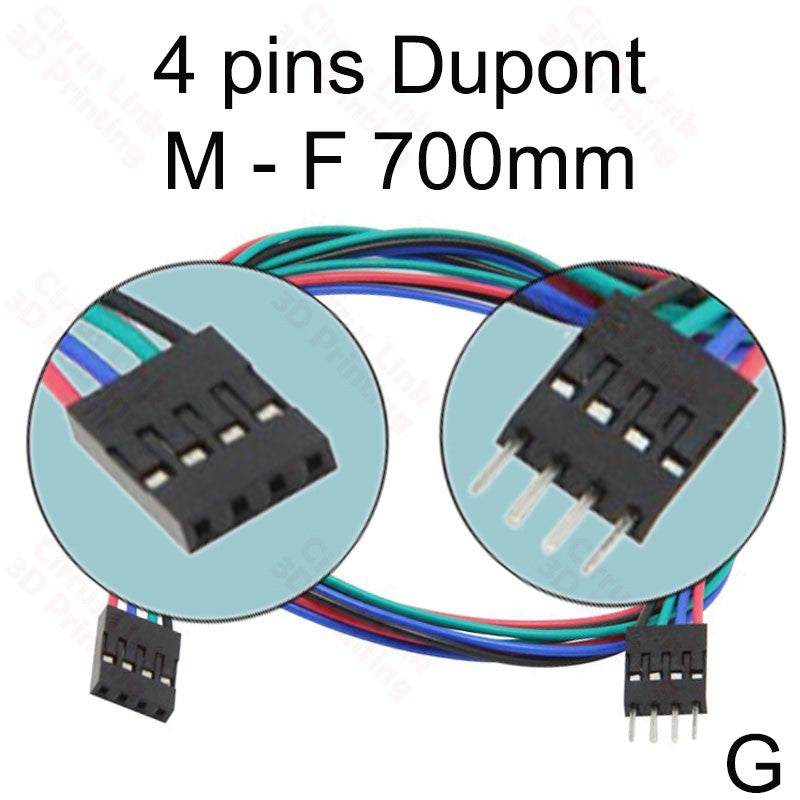 High-quality Stepper Motor Cable - Male to Female Extension Dupont Wire