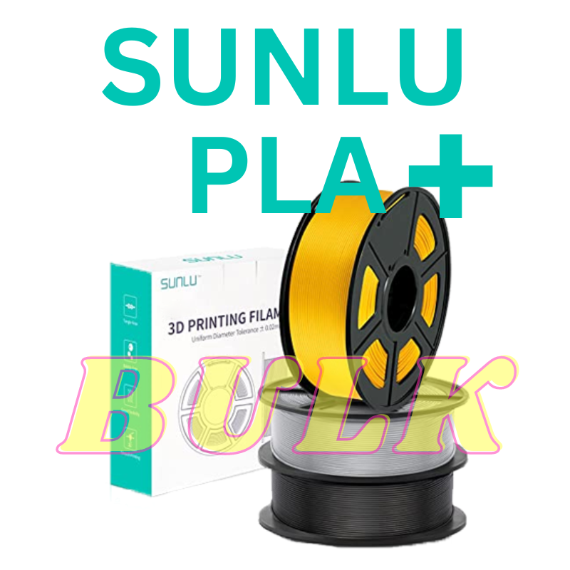 Bulk Filament - SUNLU PLA+ Standard Colour 1.75mm 3D Printing Filament. High-quality, durable filament for all your printing needs.