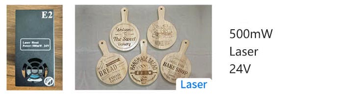 MakerPi P3 PRO removable Hotend Head - Laser Engraving