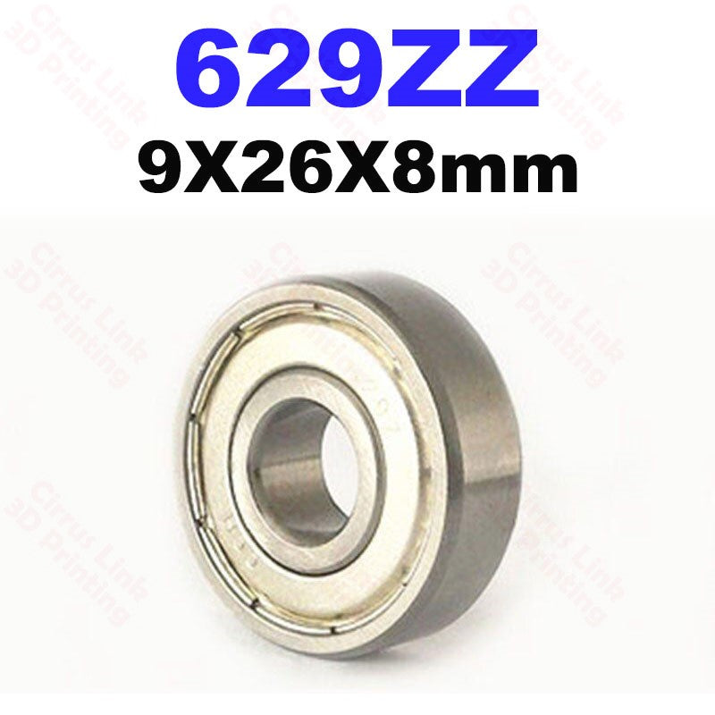 An OpenBuild Standard Deep Groove Ball Steel Bearing ABEC-5 with a white background.