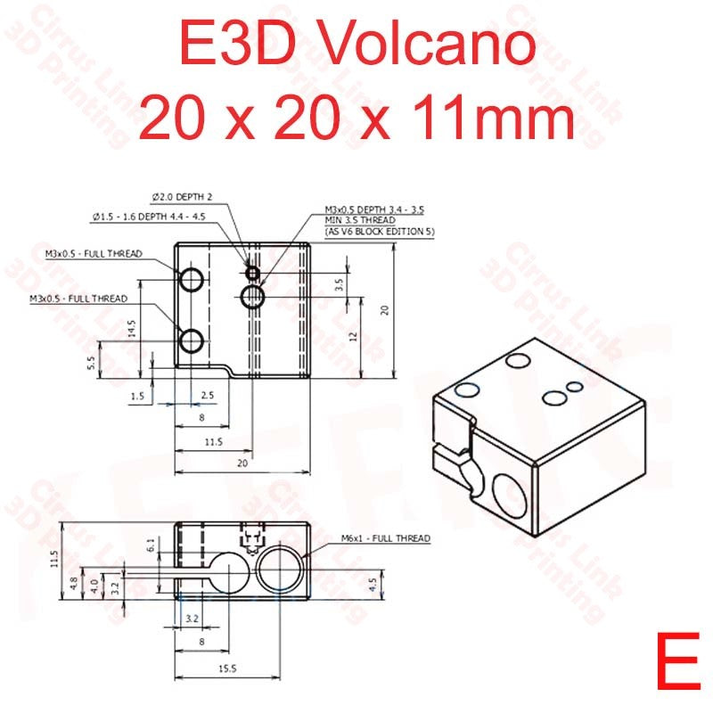 People who bought this E3D volcano 3D printing heat block a lot and those who bought it in Perth seem to be the happiest.