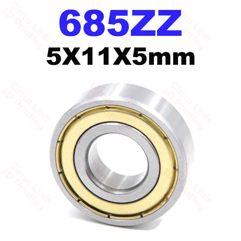 An OpenBuild standard deep groove ball steel bearing ABEC-5 with a white background.