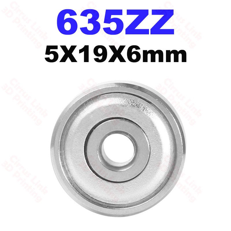 An OpenBuild Standard Deep Groove Ball Steel Bearing ABEC-5 with a white background.
