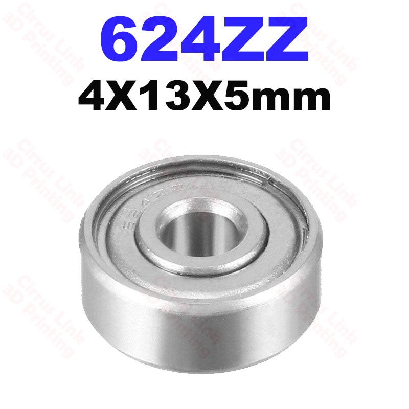 An OpenBuild Standard Deep Groove Ball Steel Bearing ABEC-5 with a white background.