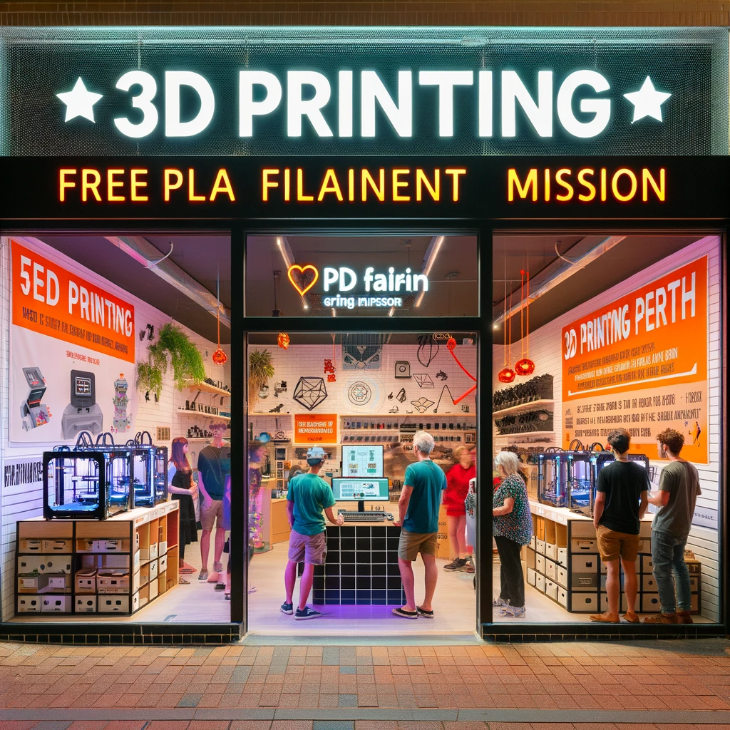Join Our Exciting Mission at 3D Printing Perth for a Free PLA Filament!