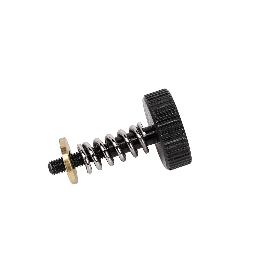 A MINGDA Magician Filament Feeding Extruder adjustment screw on a white background, ideal for Mingda Magician Series or 3D printing enthusiasts.