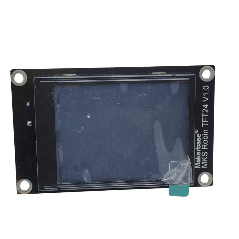 A black MakerBase MKS Robin TFT24 2.4-inch touch screen display on a white background for 3D printers.
