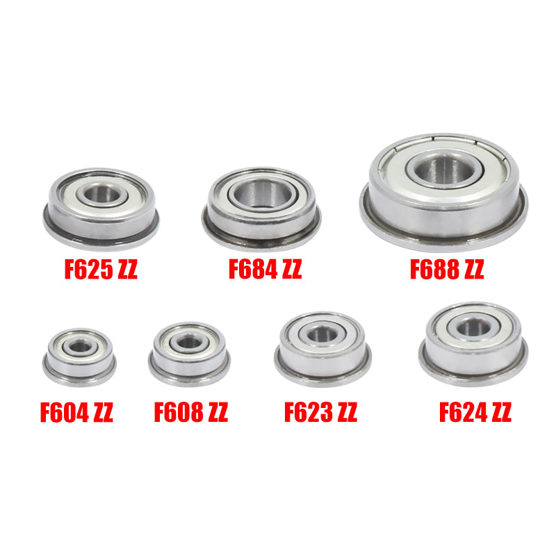 Flanged Ball Bearings for 3D Printers