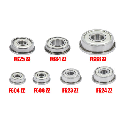 Flanged Ball Bearings for 3D Printers