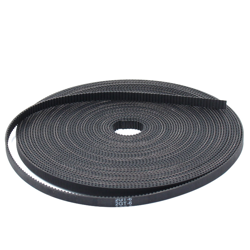 The 10mm GT2 Timing Belt from 3D Printing Perth - Cirrus Link is a durable, PU steel wire-reinforced belt, sold in 1-meter lengths (custom sizes available), perfect for 3D printers.
