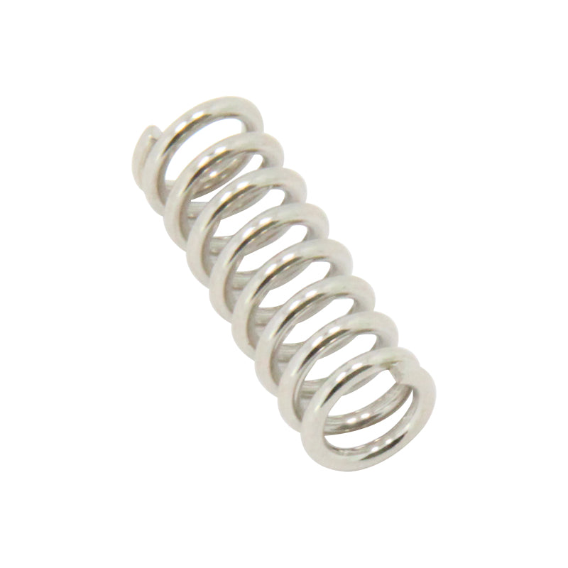 A close-up of the ASR Heatbed Leveling Spring – Strong Steel M3-Compatible, designed for precise 3D printer bed leveling, shown on a white background.