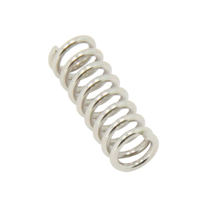A close-up of the ASR Heatbed Leveling Spring – Strong Steel M3-Compatible, designed for precise 3D printer bed leveling, shown on a white background.