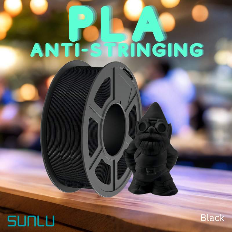 SUNLU APLA (Anti-Stringing) 1.75mm 3D Printing Filament is a reliable solution for 3D prints that effectively tackles stringing issues.