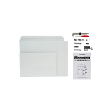 The FlashForge AD5X Printer Enclosure – Temperature & Safety Control comes with mounting screws, wall anchors, Allen key, and installation guide—ideal for organizing your 3D printer or FlashForge AD5X setup.