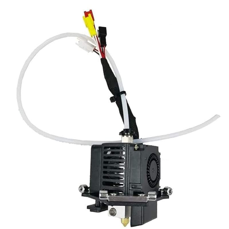 A small FLSUN motor with a wire attached to it used in the Flsun Q5 3D printer for the Flsun Q5 Hotend Effector: Complete Assembly.