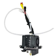 A small FLSUN motor with a wire attached to it used in the Flsun Q5 3D printer for the Flsun Q5 Hotend Effector: Complete Assembly.