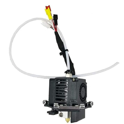 A small FLSUN motor with a wire attached to it used in the Flsun Q5 3D printer for the Flsun Q5 Hotend Effector: Complete Assembly.