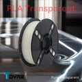 A Toyar PLA filament spool on a table for 3D printing.