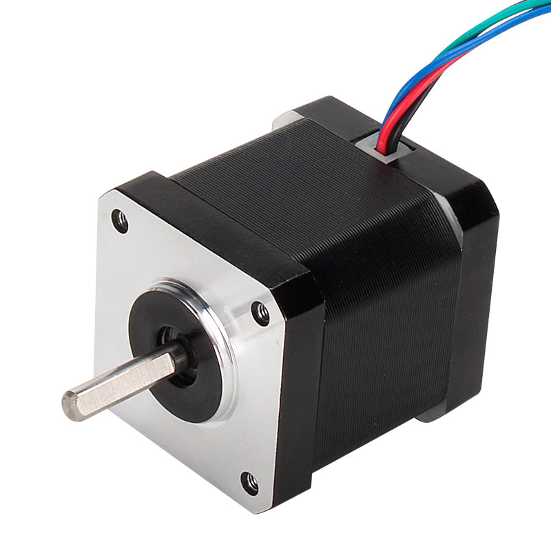 The 3D Printing Perth - Cirrus Link 42 Stepper Motor (2A, 0.48N·m, 1.8°) measures 42x42x47mm and features a 1000mm cable with XH2.54 terminal, ideal for high torque applications.