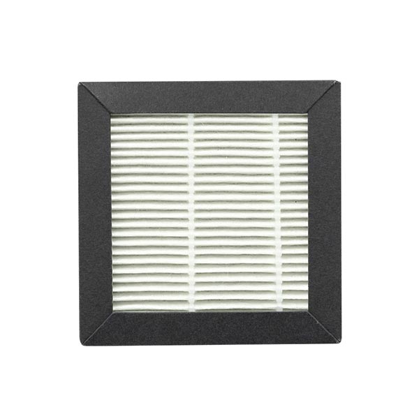 Air Filter for Flashforge Adventurer 4 Series by Flashforge: A square air filter featuring a black frame and white pleated material, ideal for maintaining optimal air quality during your 3D printing projects.