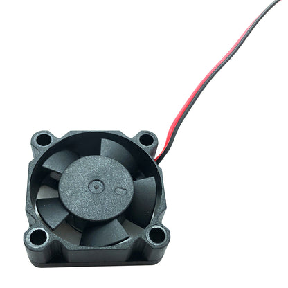 Compact and quiet 24V 3010 DC Fan by 3D Printing Perth - Cirrus Link, featuring red and black wires, specifically designed for 3D printers to deliver optimal cooling performance.
