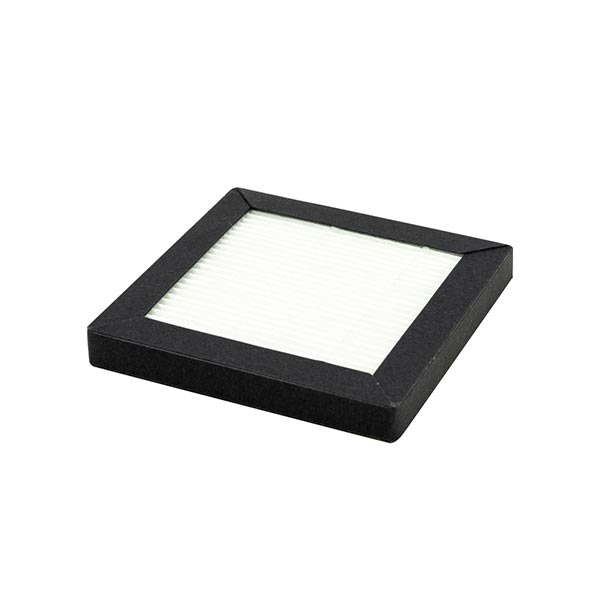 The Air Filter for Flashforge Adventurer 4 Series by Flashforge includes a square HEPA filter with a stylish black frame on a white background. It's perfect for ensuring clean air during your 3D printing projects.
