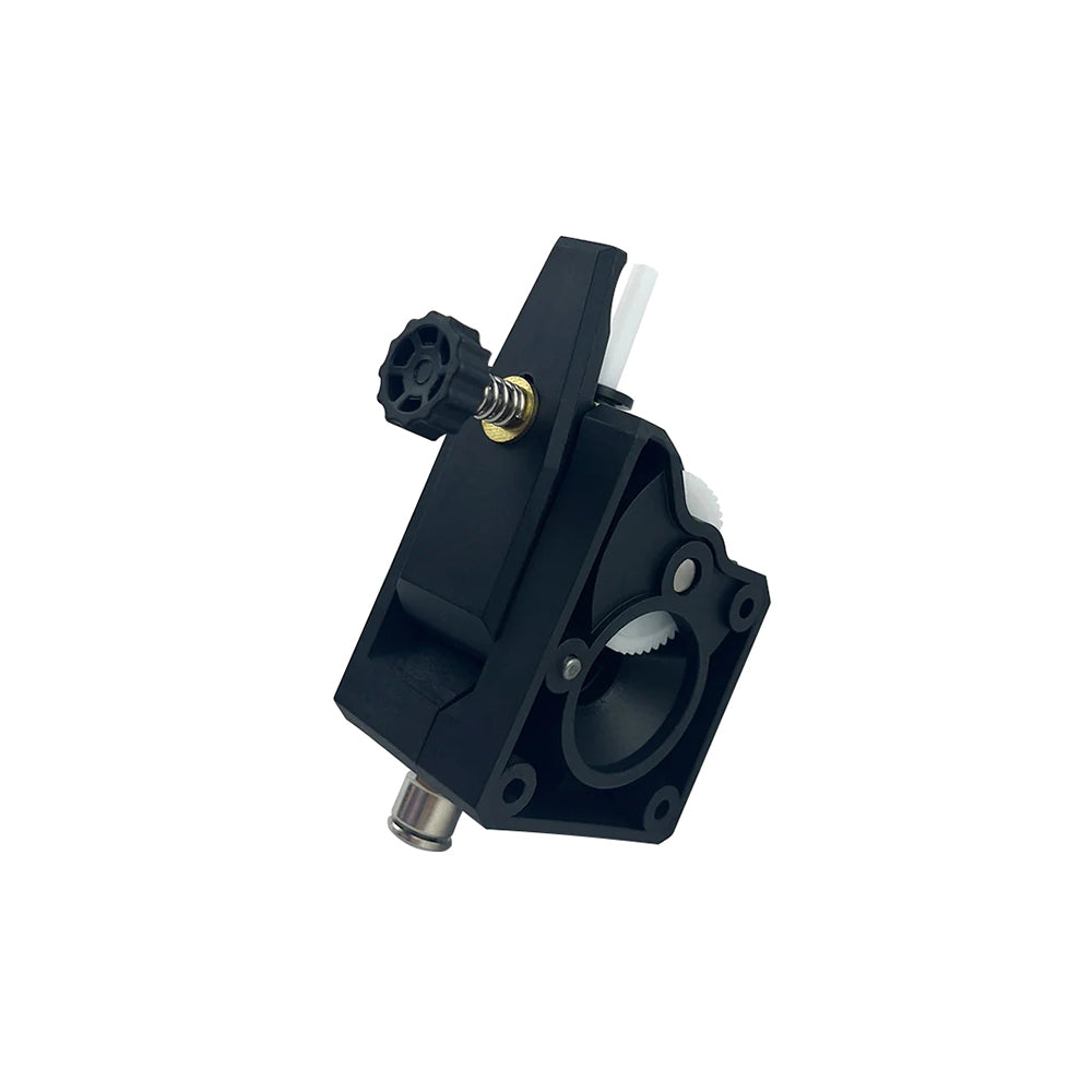 Flsun SR Dual Drive Extruder with dual-drive filament feeding system on a white background.