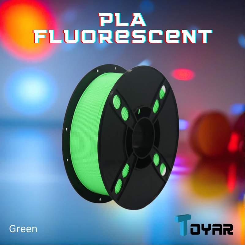 A Toyar PLA filament with a light on it.