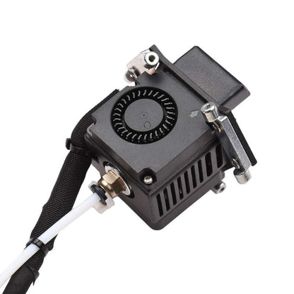 A small black box with a wire attached to it, designed for use in the FLSUN Q5 3D printer's Hotend assembly.